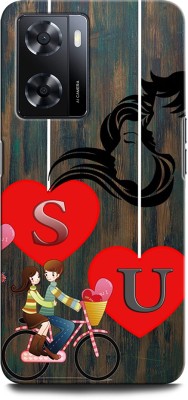 ORBIQE Back Cover for OPPO A77 SU, S LOVE U, U LOVE S, S LETTER, U LETTER, SU NAME(Multicolor, Hard Case, Pack of: 1)