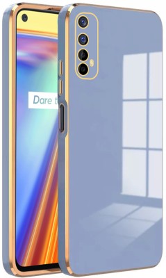 Wowcase Back Cover for Realme 7, Realme Narzo 20 Pro(Blue, Camera Bump Protector, Silicon, Pack of: 1)