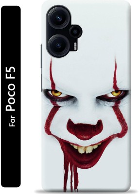 Loffar Back Cover for Poco F5 5G(White, Maroon, Shock Proof, Pack of: 1)