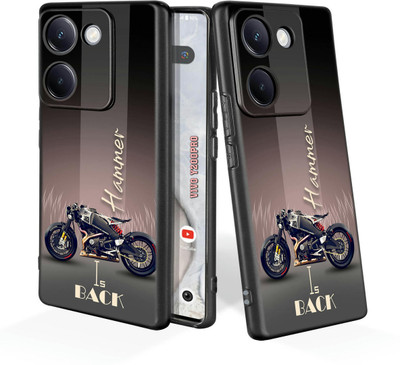 FeelWhiz Back Cover for Vivo Y200 Pro 5G, Vivo Y300Plus(Black)