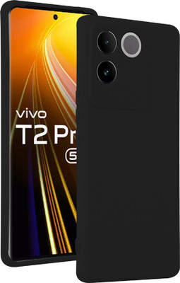 DMJHP Back Cover for Vivo T1 Pro 5G(Black, Camera Bump Protector, Pack of: 1)