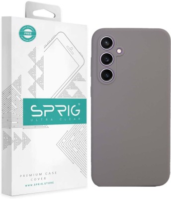 Sprig Liquid Silicone Back Cover for SAMSUNG Galaxy S23 FE 5G, Samsung S23 FE, Galaxy S23 FE, S23 FE(Grey, Shock Proof, Silicon, Pack of: 1)