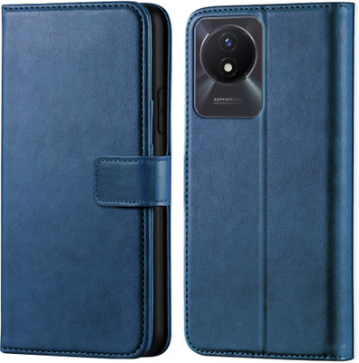 Ascensify Back Cover for Vivo Y02t(Blue, Dual Protection, Pack of: 1)