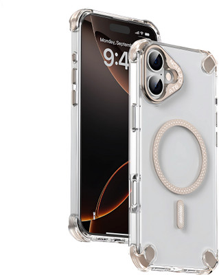 ATB DESIGN Back Cover for iPhone 16(Gold, Waterproof, Pack of: 1)