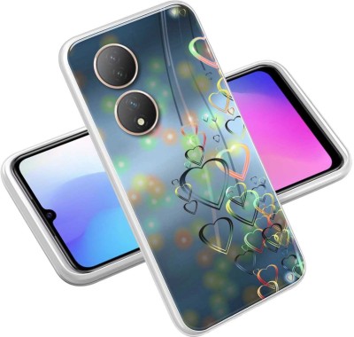 eBoggy Back Cover for Vivo Y100(Multicolor, Dual Protection, Silicon, Pack of: 1)