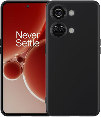 DMJHP Back Cover for OnePlus Nord 3 5G(Black, Camera Bump Protector, Pack of: 1)