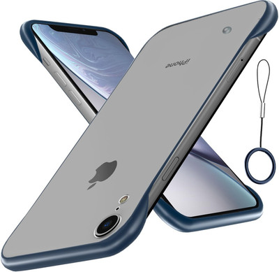 Micvir Back Cover for Apple iPhone XR(Blue, Dual Protection, Pack of: 1)