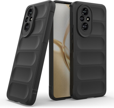 GLOBAL NOMAD Back Cover for Honor 200 5G(Black, 3D Case, Silicon, Pack of: 1)