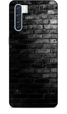 SmashItUp Back Cover for Oppo F15 Wall / Black(Multicolor, Hard Case, Pack of: 1)