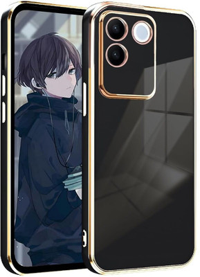 Krish Tech Back Cover for Vivo T3 Pro 5G, IQOO Z9s Pro 5G(Black, 3D Case, Pack of: 1)
