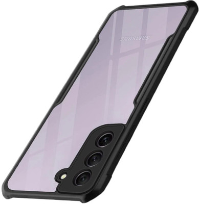 Micvir Back Cover for Samsung Galaxy S21 FE 5G(Transparent, Black, Shock Proof, Pack of: 1)