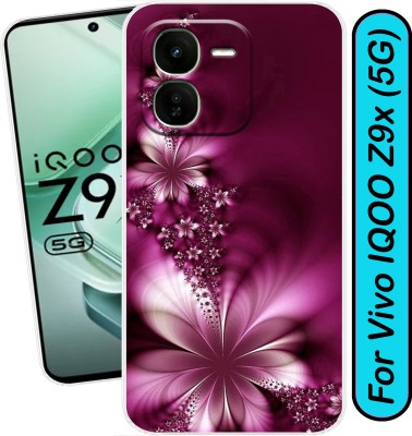 CASEINN Back Cover for Vivo IQOO Z9x (5G)(Transparent, Flexible, Silicon, Pack of: 1)