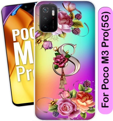 SmartGoldista Back Cover for Poco M3 Pro 5G(Transparent, Flexible, Silicon, Pack of: 1)