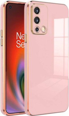 SYOTT Back Cover for OPPO F19, OPPO F19s(Pink, Gold, Camera Bump Protector, Silicon, Pack of: 1)