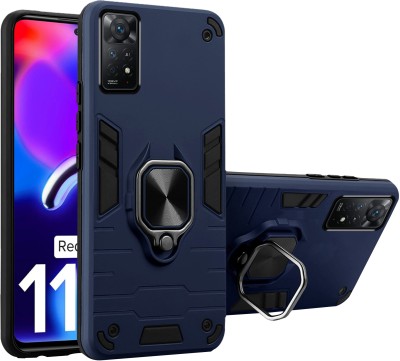 SMARTPOCKET Back Cover for Redmi Note 11 Pro Plus 5G(Blue, Rugged Armor, Pack of: 1)