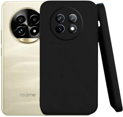 SECHTECH Back Cover for Realme P2 Pro 5G, realme P2 Pro 5G, [CND](Black, Camera Bump Protector, Silicon, Pack of: 1)