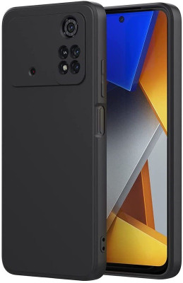 Cell Mobile Back Cover for POCO X4 Pro 5G(Black, Grip Case, Pack of: 1)