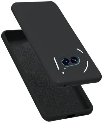 Micvir Back Cover for Nothing Phone (2a)(Black, Dual Protection, Silicon, Pack of: 1)