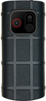 Gizmofreaks Back Cover for Jio Bharat K2 Karbonn 4G Model No.: KW103 Keypad Mobile Feature Phone Rugged Case(Black, Matte Finish, Pack of: 1)