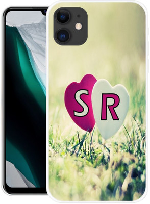 ADZIRE Back Cover for Apple iPhone 11, S LOVES R NAME,S NAME, R LETTER, ALPHABET,S LOVE R NAME(Green, Flexible, Silicon, Pack of: 1)
