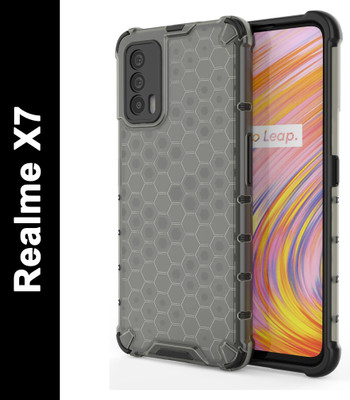 Wellpoint Back Cover for Realme X7(Black, Grip Case, Pack of: 1)