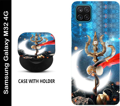My Swag Back Cover for Samsung Galaxy M32 4G(Multicolor, Cases with Holder, Pack of: 1)