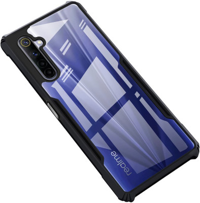 SRT Back Cover for Realme 6(Black, Pack of: 1)