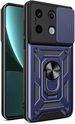 SmartPoint Bumper Case for Redmi Note 13 5G(Blue, Shock Proof, Pack of: 1)