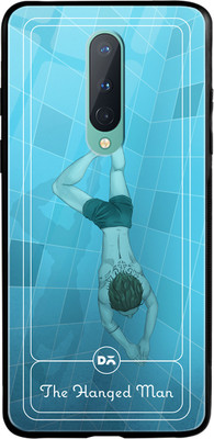 DailyObjects Back Cover for OnePlus 8(Blue, Hard Case, Pack of: 1)
