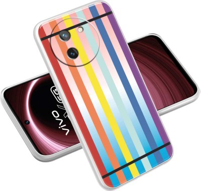 Vascase Back Cover for Vivo T3X 5G(Multicolor, Dual Protection, Silicon, Pack of: 1)