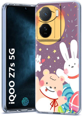 Flipkart SmartBuy Back Cover for iQOO Z7s 5G(Multicolor, Grip Case, Silicon, Pack of: 1)