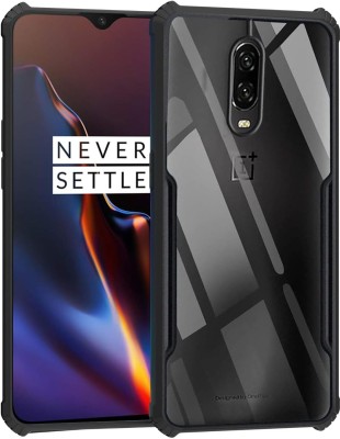 KING COVERS Back Cover for OnePlus 6T, OnePlus 7, Eagle Back Cover Camera Protection 360 Degree Protection(Black, Shock Proof, Pack of: 1)