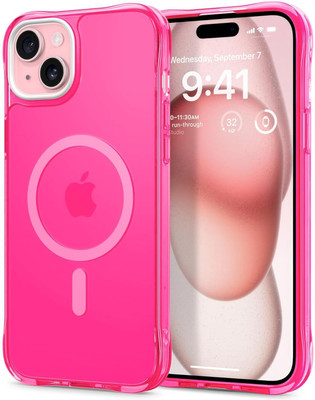CYRILL Back Cover for Apple iPhone 15(Pink, Pack of: 1)