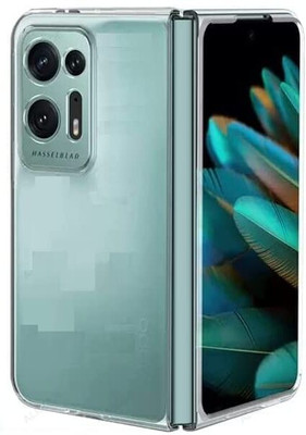 CLOYAAR Back Cover for Oppo Find N2 Fold 5G(Transparent, Hard Case, Pack of: 1)