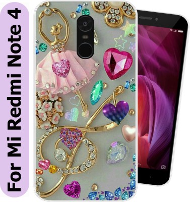 Tokito Back Cover for Mi Redmi Note 4(Transparent, Flexible, Silicon, Pack of: 1)