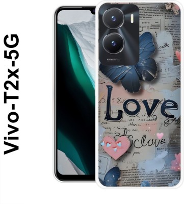 Yuphoria Back Cover for Vivo T2x 5G(Multicolor, Flexible, Silicon, Pack of: 1)