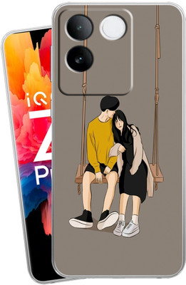 Selfless Back Cover for iQoo Z7 Pro 5G(Multicolor, Dual Protection, Silicon, Pack of: 1)