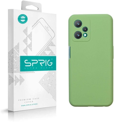 Sprig Liquid Silicone Back Cover for REALME 9 PRO 5G, Realme 9 Pro, 9 Pro 5G(Green, Shock Proof, Silicon, Pack of: 1)