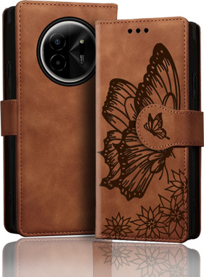 Mobishield Back Cover for Lava Blaze X(Brown, Magnetic Case, Pack of: 1)