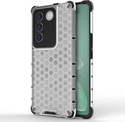 vmt stock Back Cover for Vivo V27 / Vivo V27 Pro 5G(Blue, Dual Protection, Pack of: 1)