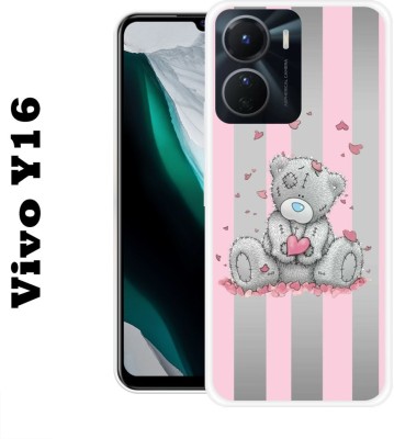 satyman Back Cover for Vivo Y16(Multicolor, Dual Protection, Silicon, Pack of: 1)