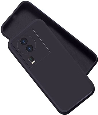 GadgetM Back Cover for iQOO Neo 7 5G(Black, Grip Case, Silicon, Pack of: 1)