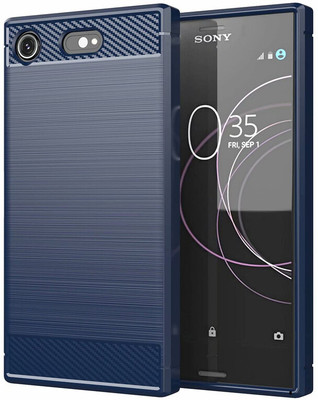 ConnectPoint Bumper Case for Sony Xperia XZ1 Compact(Blue, Grip Case, Silicon, Pack of: 1)