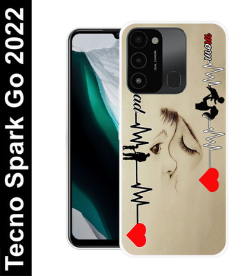 Cravation Back Cover for Tecno Spark Go 2022(Multicolor, Dual Protection, Silicon, Pack of: 1)