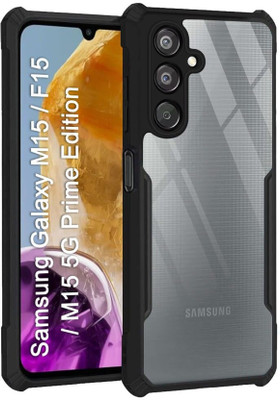 RCHJV Back Cover for samsung galaxy M15 5g,samsung galaxy F15 5G(Black, Shock Proof, Pack of: 1)