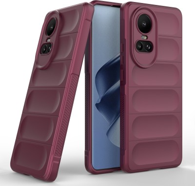 GLOBAL NOMAD Back Cover for OPPO Reno 10 Pro 5G(Maroon, Grip Case, Silicon, Pack of: 1)