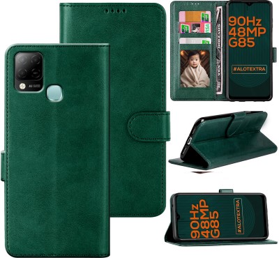 SMARTPOCKET Back Cover for Infinix Hot 10s(Green, Dual Protection, Pack of: 1)