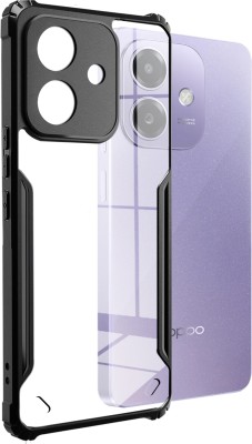 HUPSHY Back Cover for Oppo A3x 5G(Transparent, Shock Proof, Pack of: 1)