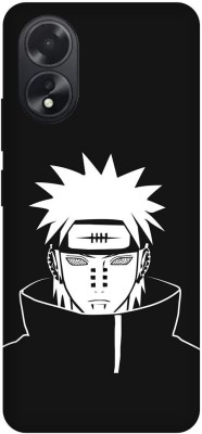 DIKRO Back Cover for OPPO A18, CPH2591, NARUTO, SHIPPUDEN, ANIME, NEON(Black, Flexible, Silicon, Pack of: 1)