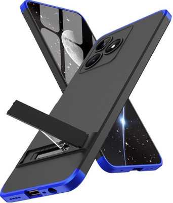 KWINE CASE Back Cover for Realme C53(Black, Blue, Hard Case, Silicon, Pack of: 1)